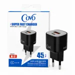 Covo M17 45W PD Fast Charger USB-A + USB-C